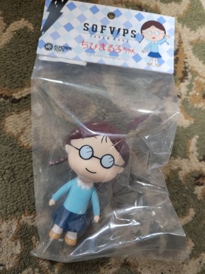 Sofvips Tama-Chan Chibi Maruko-Chan Electric Toys Soft Vinyl Figure Sakura Momok