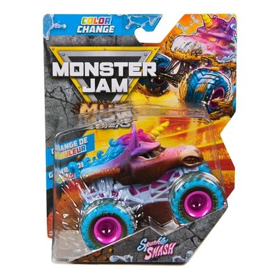 Mud Blasters Color Change Series 2 1:64 Scale Diecast Monster Truck Sparkle S...