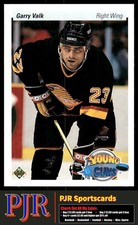 Garry Valk 1990-91 Upper Deck #530 Vancouver Canucks Rookie