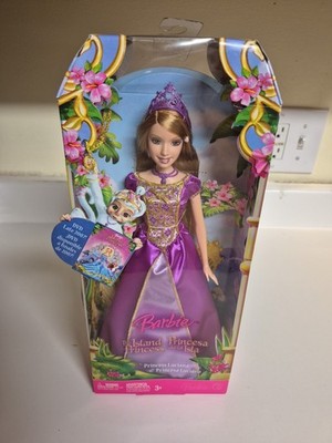 Barbie as The Island Princess Luciana With Cat Mattel 2007 No