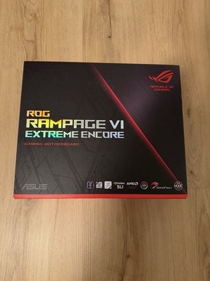 ASUS ROG Rampage VI Extreme Encore ATX LGA2066 DDR4 Motherboard w/ EK Water Blo 