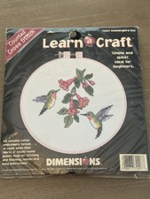 Dimensions Learn A Craft Cross Stitch Kit Humming Birds