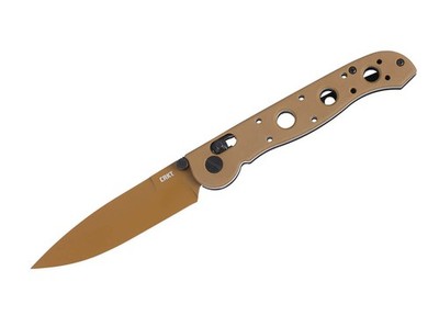 CRKT Messer M16-03XD Desert D2 Stahl Crossbar Lock Folder Taschenmesser