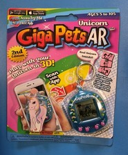 Vintage Giga Pets AR Unicorn 2017  New In Package