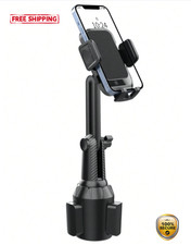 1pc Adjustable Smartphone Holder For Cup Holders   Fits All Smartphones - NEW