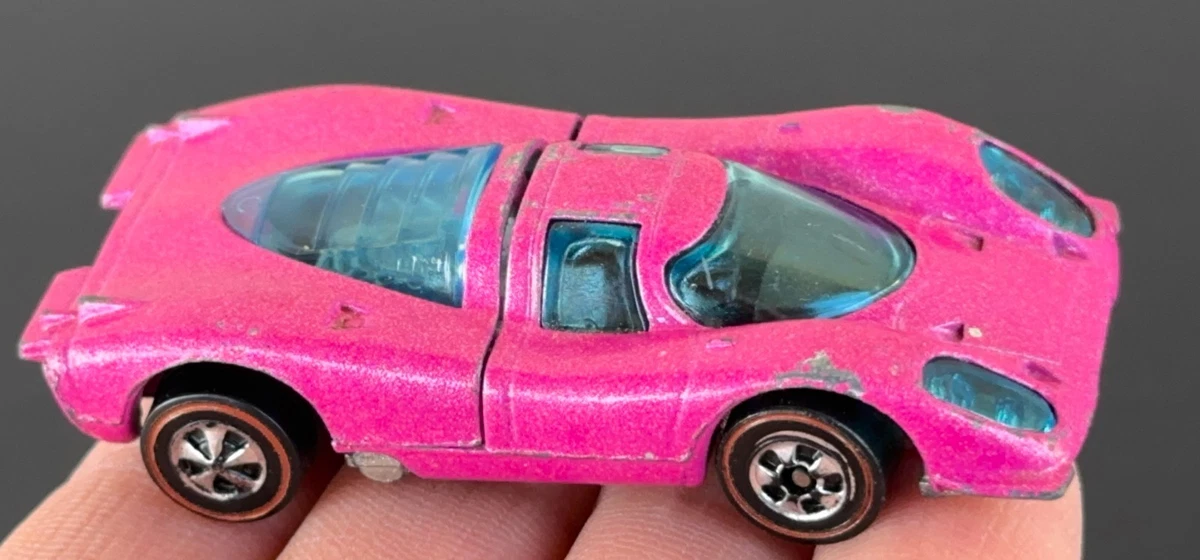 Pink Porsche Vintage Manufacture Diecast Cars, Trucks & Vans for