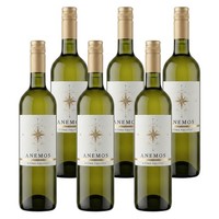 Anemos WeißWein | 6X 0,75L | Trocken | 12,5% Vol. | Aus Griechenland