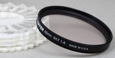 62mm Screw-In Filter TIFFEN SKY 1-A SKYLIGHT 1A Made in USA