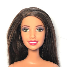 Nude Barbie 2009 Mermaid Tale Hadley Brunette Summer Beach Feet R4201 Doll