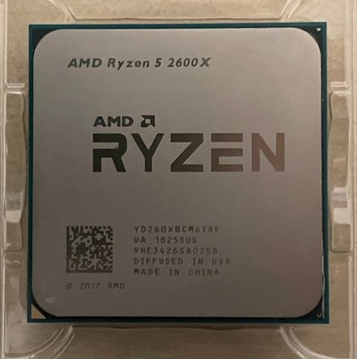AMD Ryzen 2nd Gen Zen+ 5 2600X - 3.6GHz GHz Six Core (YD260XBCM6IAF) Prozessor