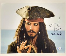 Johnny Depp signed 