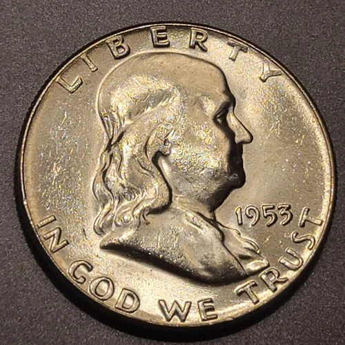 1953 Franklin Half Dollar BU Condition