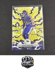2025 Topps Resurgence Kyle Hamilton #9 Yellow Power Surge Refractor /225