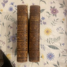 1860's National Portrait Gallery of Eminent Americans Vol I & II Book Duyckinck