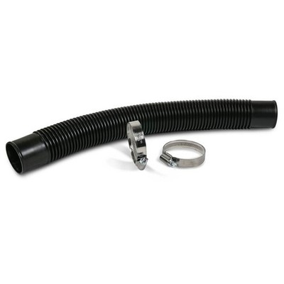 38,5cm Ersatzschlauch Ø 38mm inkl. 2 V2A-Schellen Verbindung Pumpe Filterkessel