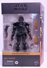 Star Wars Black Series The Mandalorian Dark Trooper 6  Action Figure