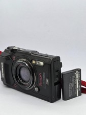 Olympus Tough TG-5 Black Digital Camera F2.0 Waterproof 4K Wi-Fi Tested Working