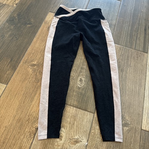 Femmes Legging de yoga évasé à taille haute croisée, poche arrière et
