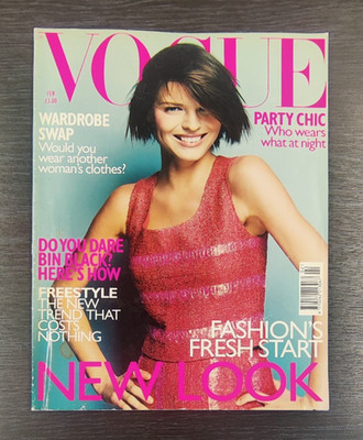 VOGUE Magazine: February 1999 - Eva Herzigová | eBay UK