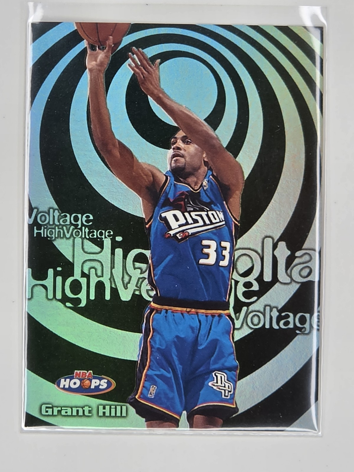 1997-98 NBA Hoops - High Voltage Grant Hill #5HV