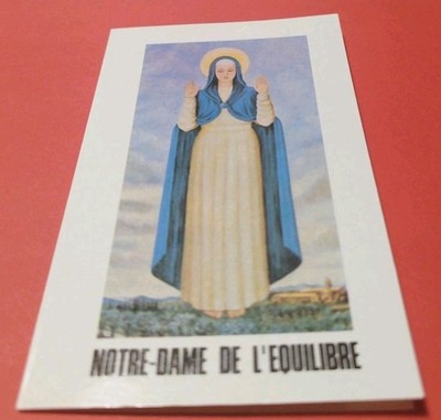 Andachtsbild Doppel NOTRE-DAME DE L'BALANCE GUTER ZUSTAND