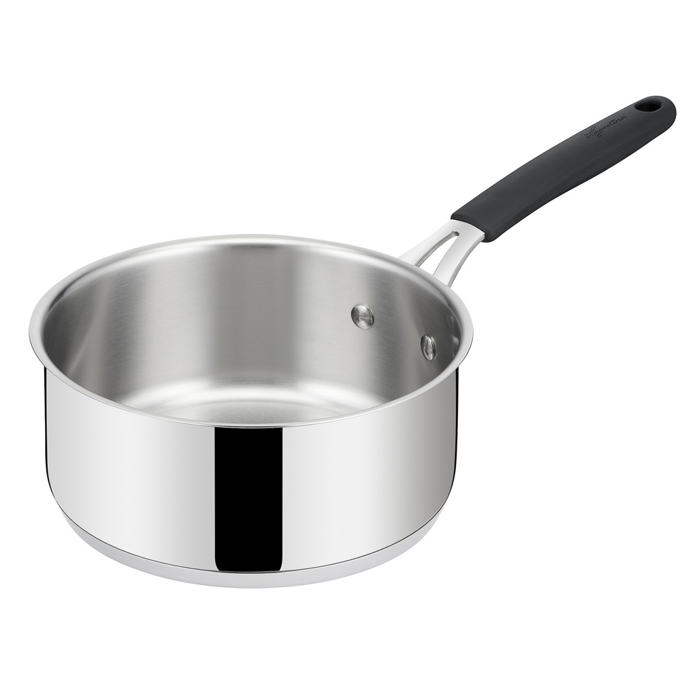 Casserole Tempra 18 cm inox à fond diffuseur thermique