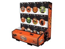 Vintage Halloween Counter Display Assortment Pins Buttons Store Merchandise Lot