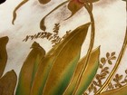 1880s-90s HEAVILY GILDED SCALLOPED RIM DETAILED ORCHIDS CABINET PLATE  8 5/8" — photo 2