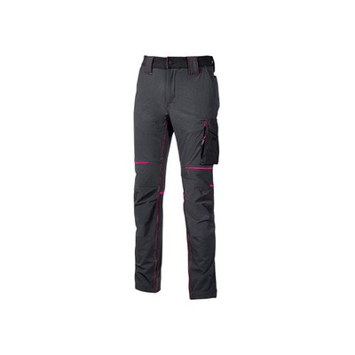 U-POWER Water-repellent Breathable Resistant Trousers WORLD LADY M Grey