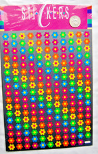 one large pack 186 FLOWER Stickers daisy colorful flowers happy spring