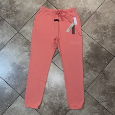 Fear of God Essentials Sweatpant Coral FW22 Size Large
