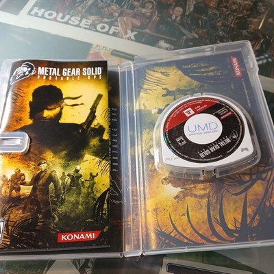 Size OS - Metal Gear Solid: Portable Ops (Sony PSP) Complete MGS Pre-Owned