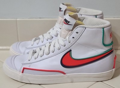 Nike Blazer Mid 77 Infinite White Bright Crimson Men's Size 7