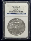 2010  NGC MS70 Silver Eagle Early Releases