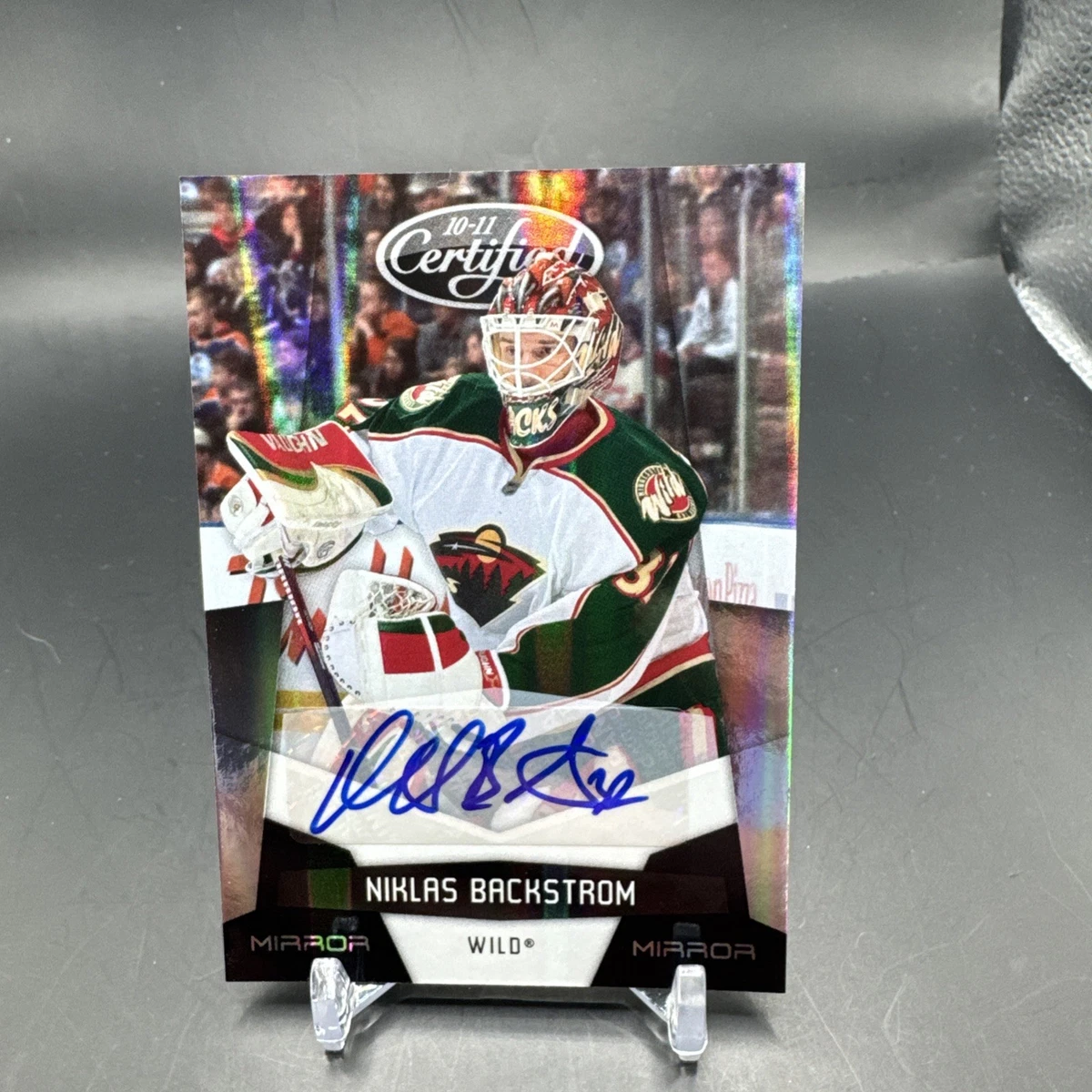 Nicklas Backstrom Ice Hockey Autographed Sports Trading Card