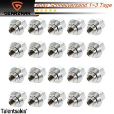 Radmuttern Muttern Schrauben M12x1,5 SW19 Passt für Ford Alufelgen Fiesta 20tlg