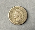 1859 Indian Head Penny Cent Liberty First Year Issue