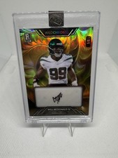 Will McDonald IV - Wild Card -  1/1 Wild Chrome - Rookie Auto 2023 (WCF-A) Jets. rookie card picture