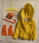 Vintage BARBIE Scuba Do’s Hoodie Goggles Snorkel Flippers & Clothes Hanger #1788