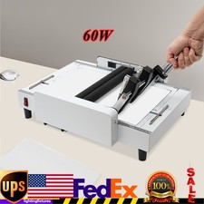 A3 Booklet Folding Binding Machine Paper Stap...