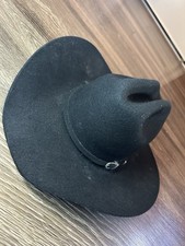 Linea de Oro Black Western Hat