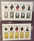Death Dealers Suits (10) 1/10th Fractional in 999 Silver & 24Kt GP Card Set 1 Oz