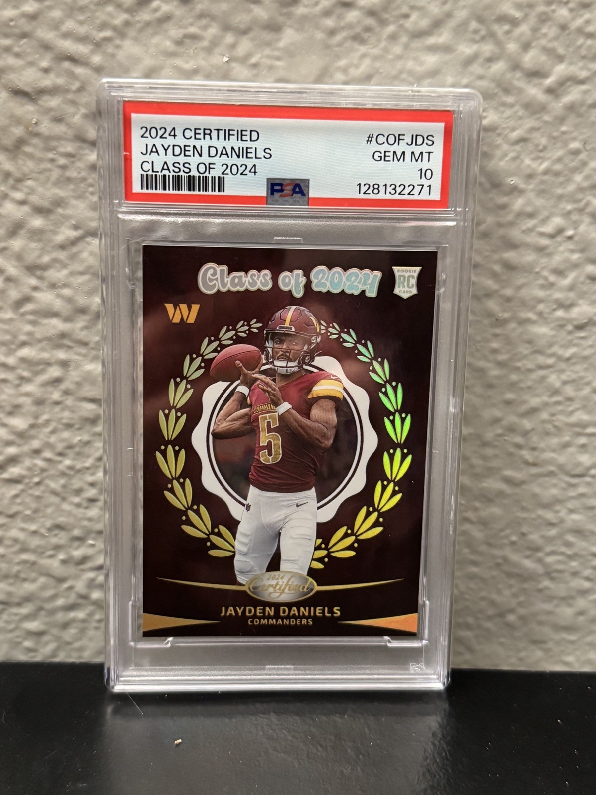 Jayden Daniels Panini Certified Class of 2024 #COFJDS Base