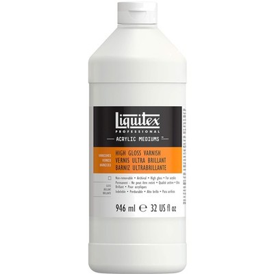 Liquitex Professional High Gloss Varnish 32-oz