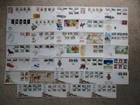 JERSEY - COLLECTION OF 36 FIRST DAY COVERS 1990-1999 NICE CLEAN LOT