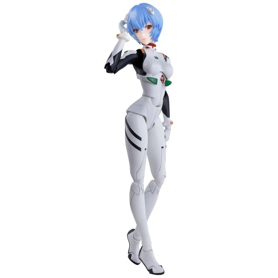 S.H.Figuarts Rebuild of Evangelion REI AYANAMI Plugsuit TAMASHII NATIONS JP New - Image 3 of 4