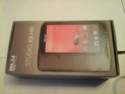 BLU Studio X8 HD black  pro owned. 