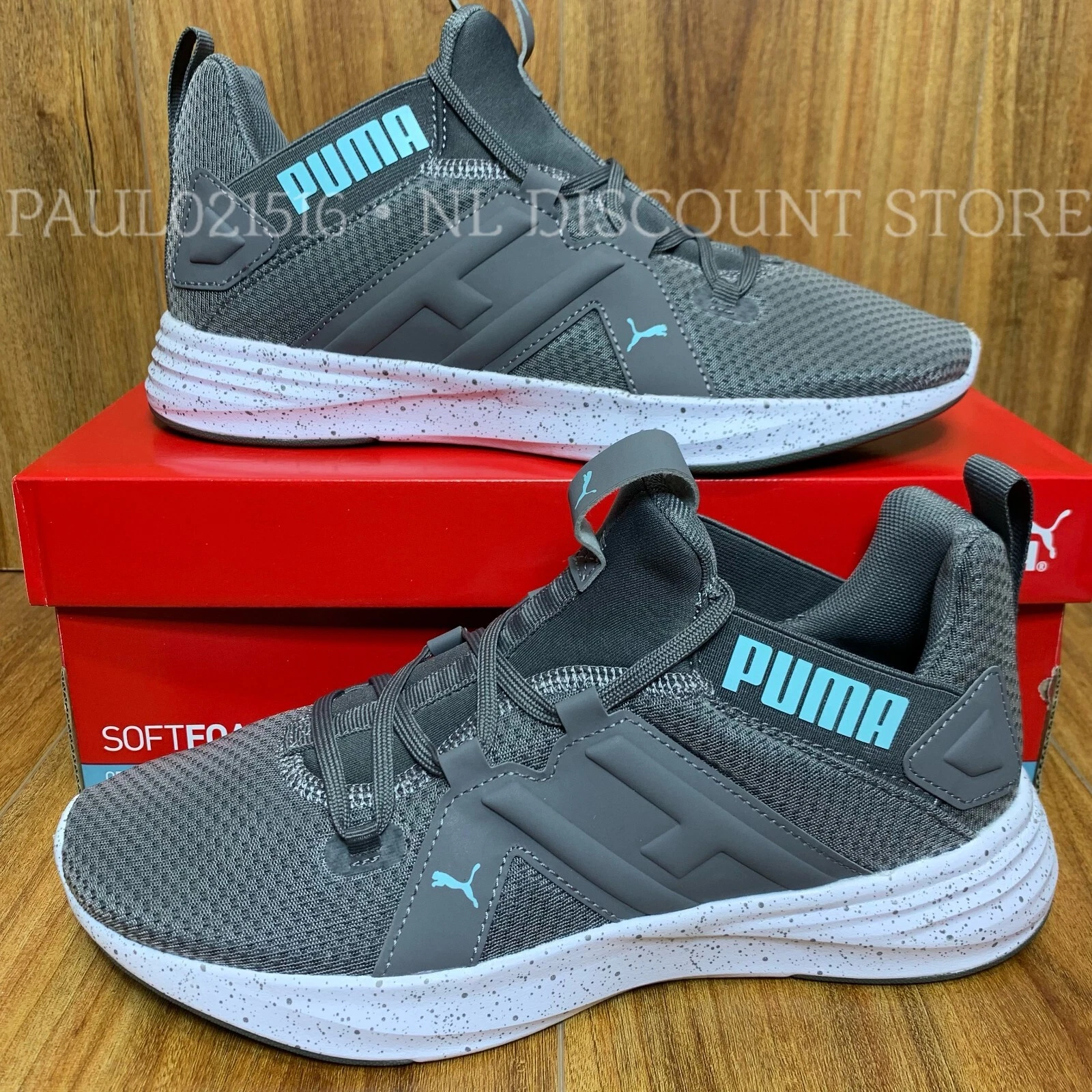 PUMA Women's Contempt Demi Mesh Soft-foam Sneakers Shoes ~ Gray ~ Various Size