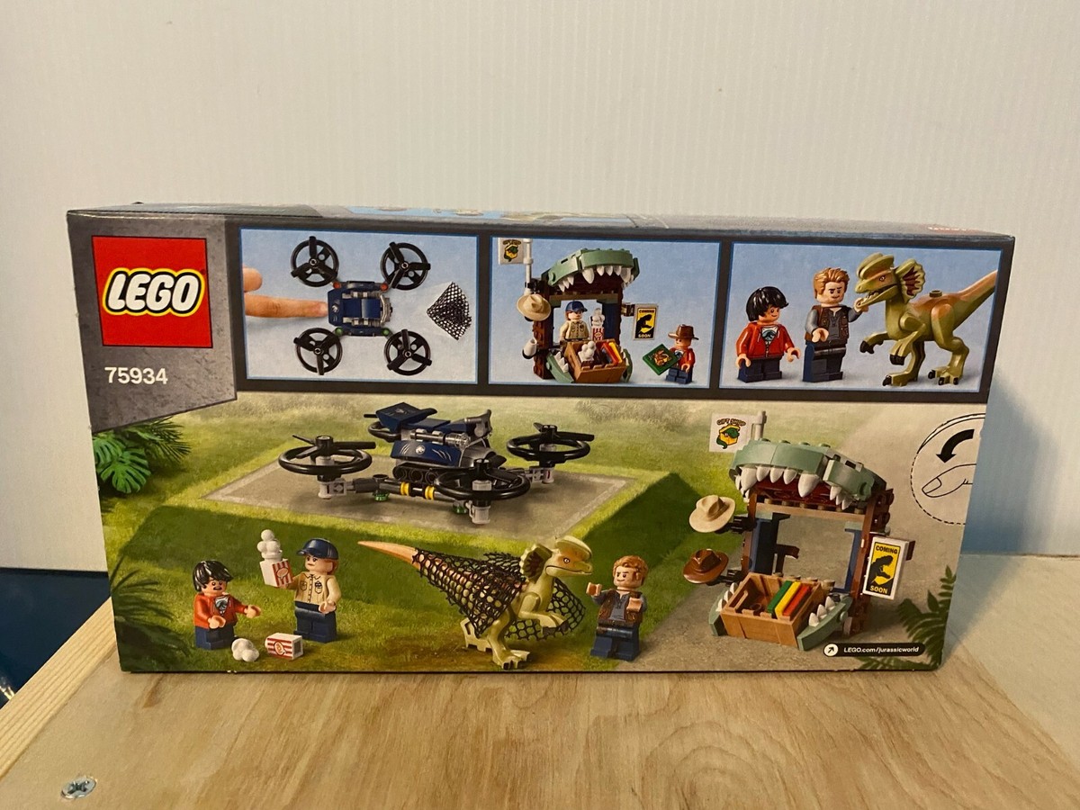 Lego Jurassic World DILOPHOSAURUS on the LOOSE Set 75934 Sealed