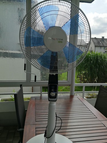 ROWENTA VU5640 Standventilator Turbo Silence Weiß / Schwarz - Bild 4 von 4